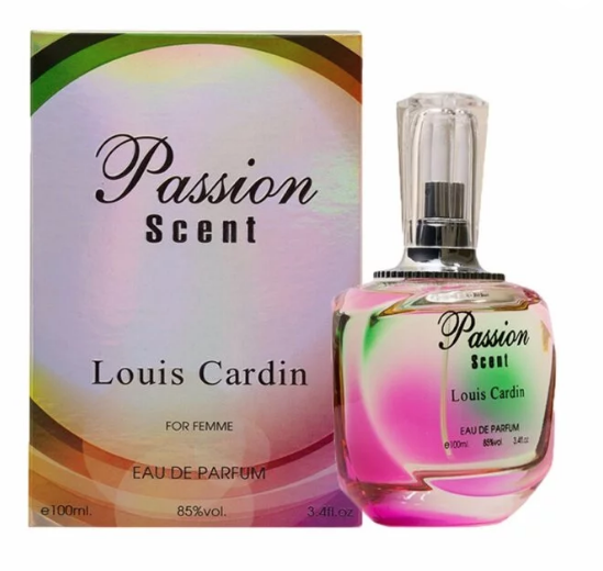 LOUIS CARDIN" PASSION SCENT EDP"100 ML
